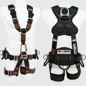 Arnés 5 Argollas para Rescate con Soporte Lumbar INSAFE