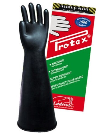 Guantes de caucho Protex Calibre 65XL Mosquetero
